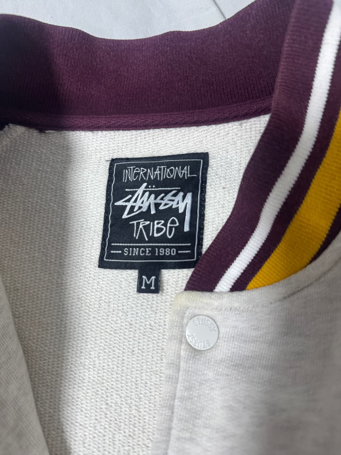 스투시 인터내셔널 트라이브 스웻 바시티 자켓 상품이미지5