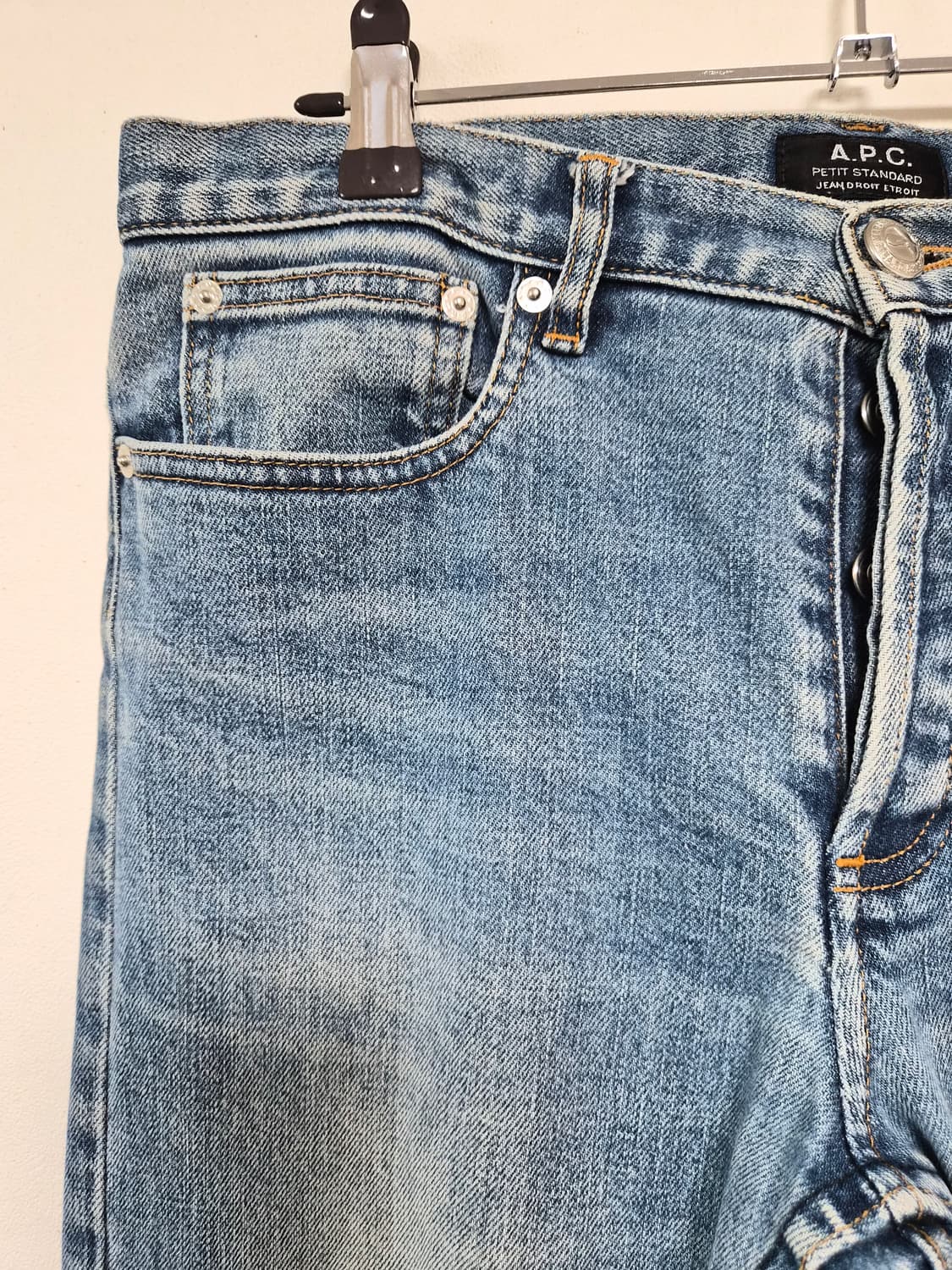 APC 쁘띠 스탠다드 연청 29사이즈 P-226 상품이미지3