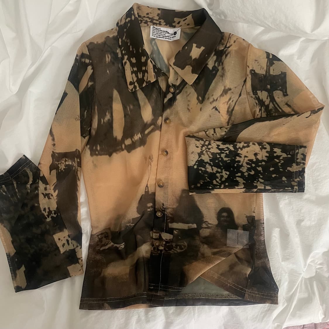 604service 메쉬 셔츠 상품이미지1