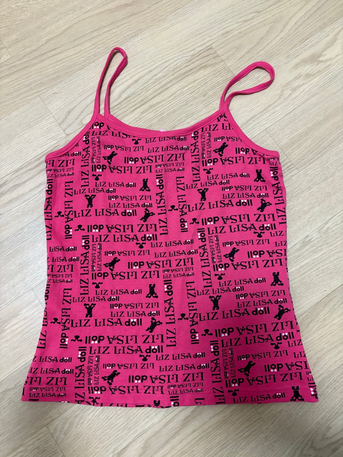 리즈리사 갸루펑크 핫핑크나시 상품이미지3