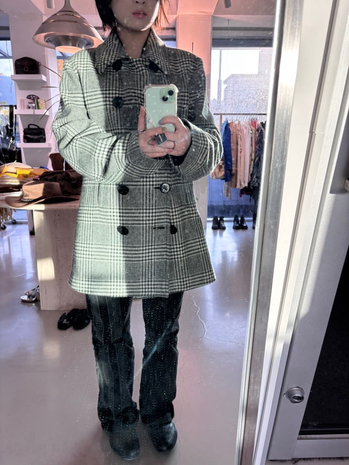 Vintage Mulberry wool Coat 상품이미지1