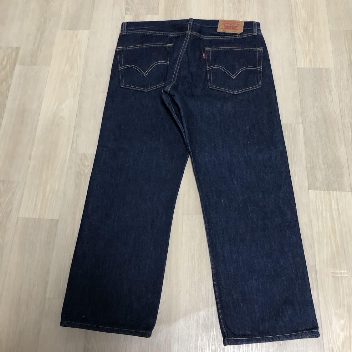 (35) 00's 리바이스 Levi's 501 스트레이트핏 중청 데님 상품이미지10