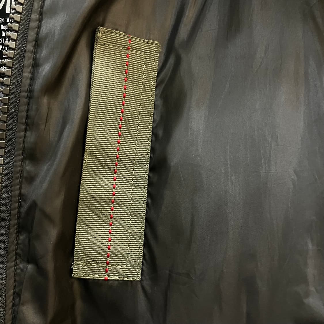 아비렉스 항공 MA-1 블랙 패딩 점퍼 M 상품이미지5