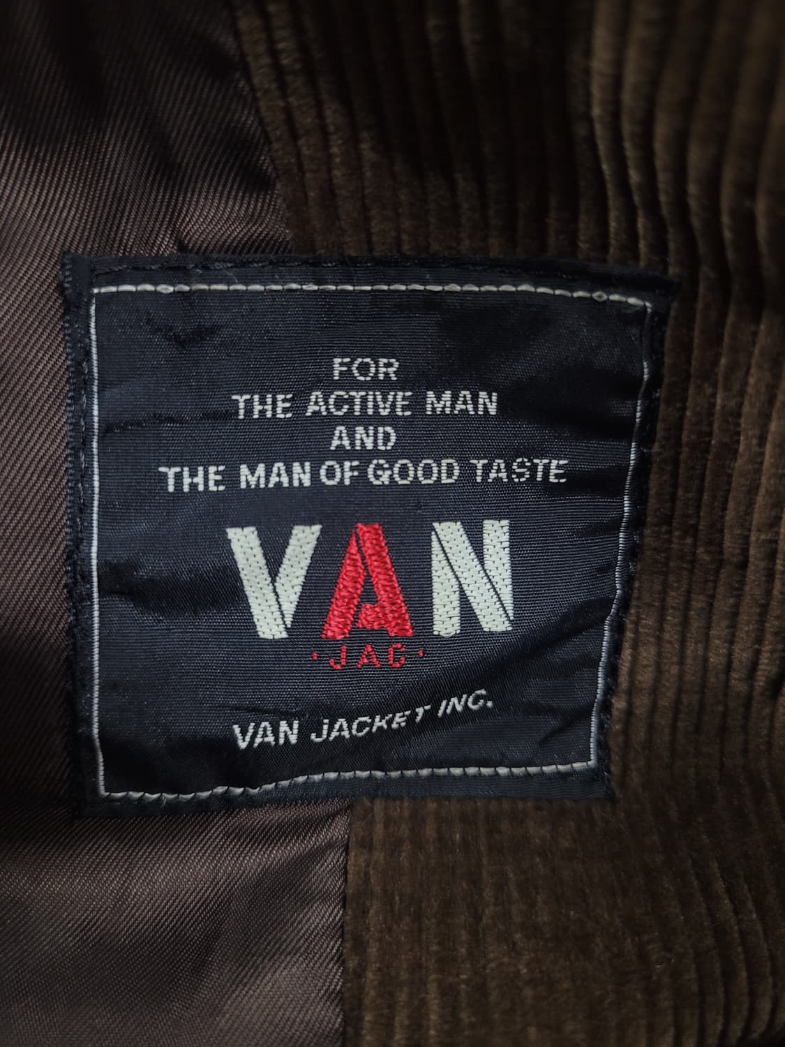 VAN JAC 밴자켓 코듀로이 빈티지 블레이저 자켓 상품이미지4