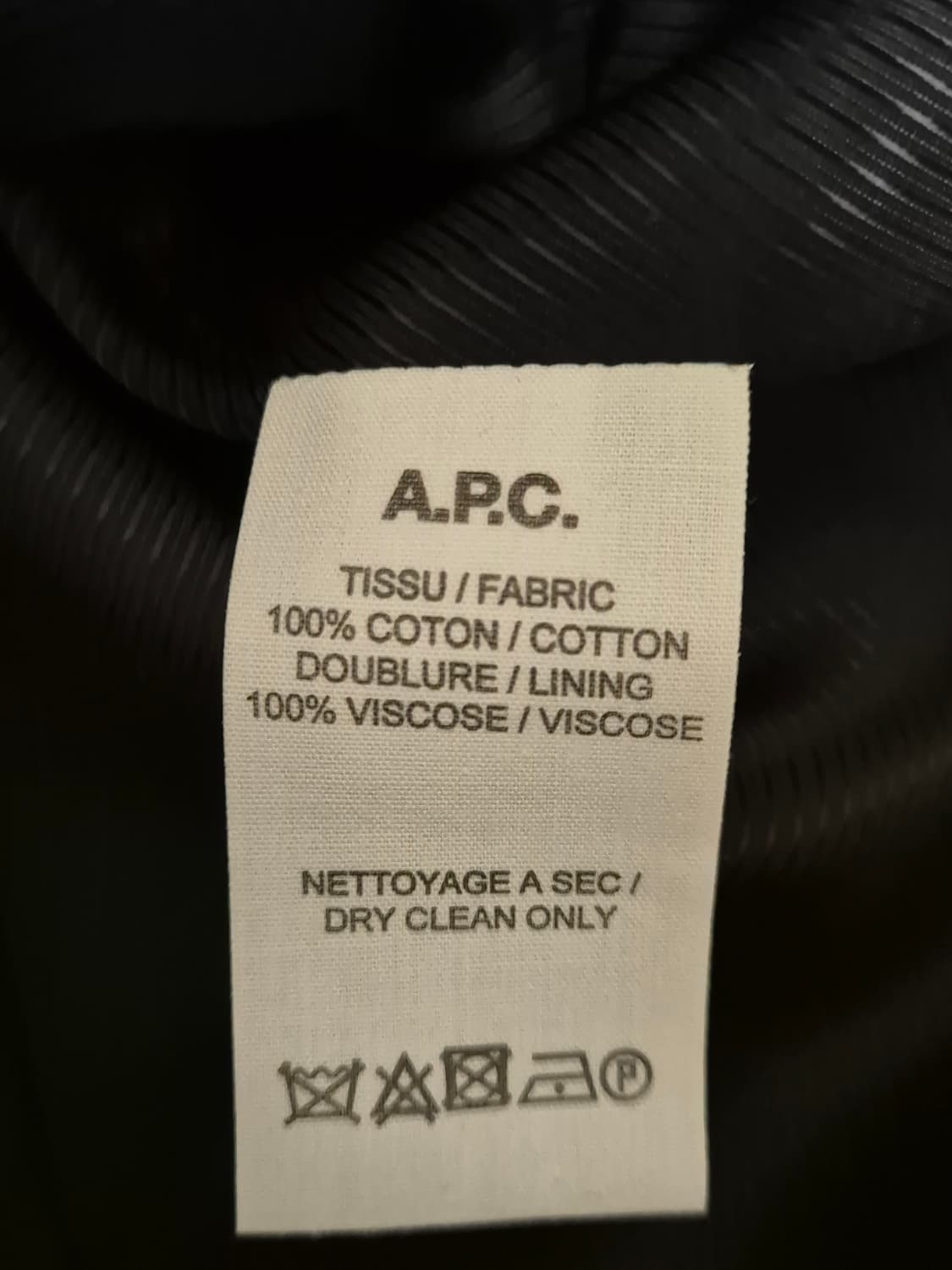 아페쎄 베이직 코튼 맥코트 상품이미지3