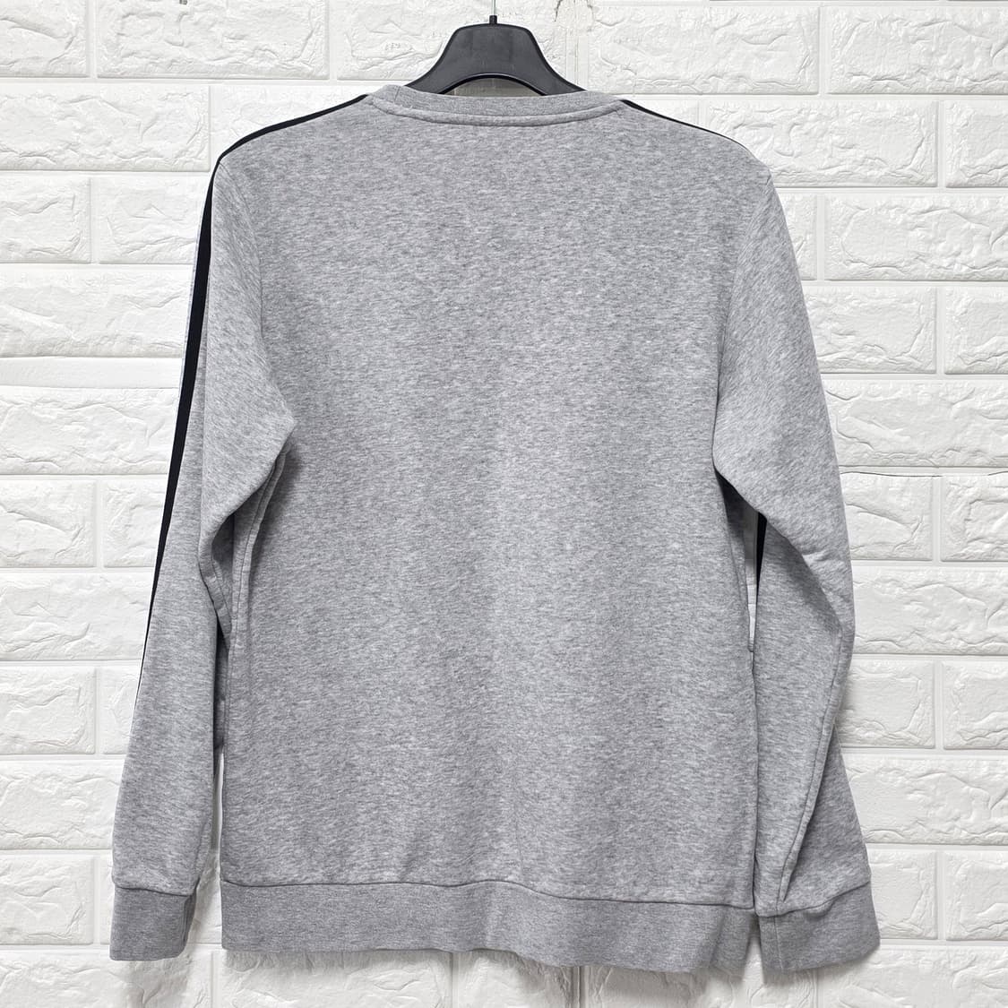 택포// 아디다스 E 3S CREW FT 맨투맨 L 회색 상품이미지4