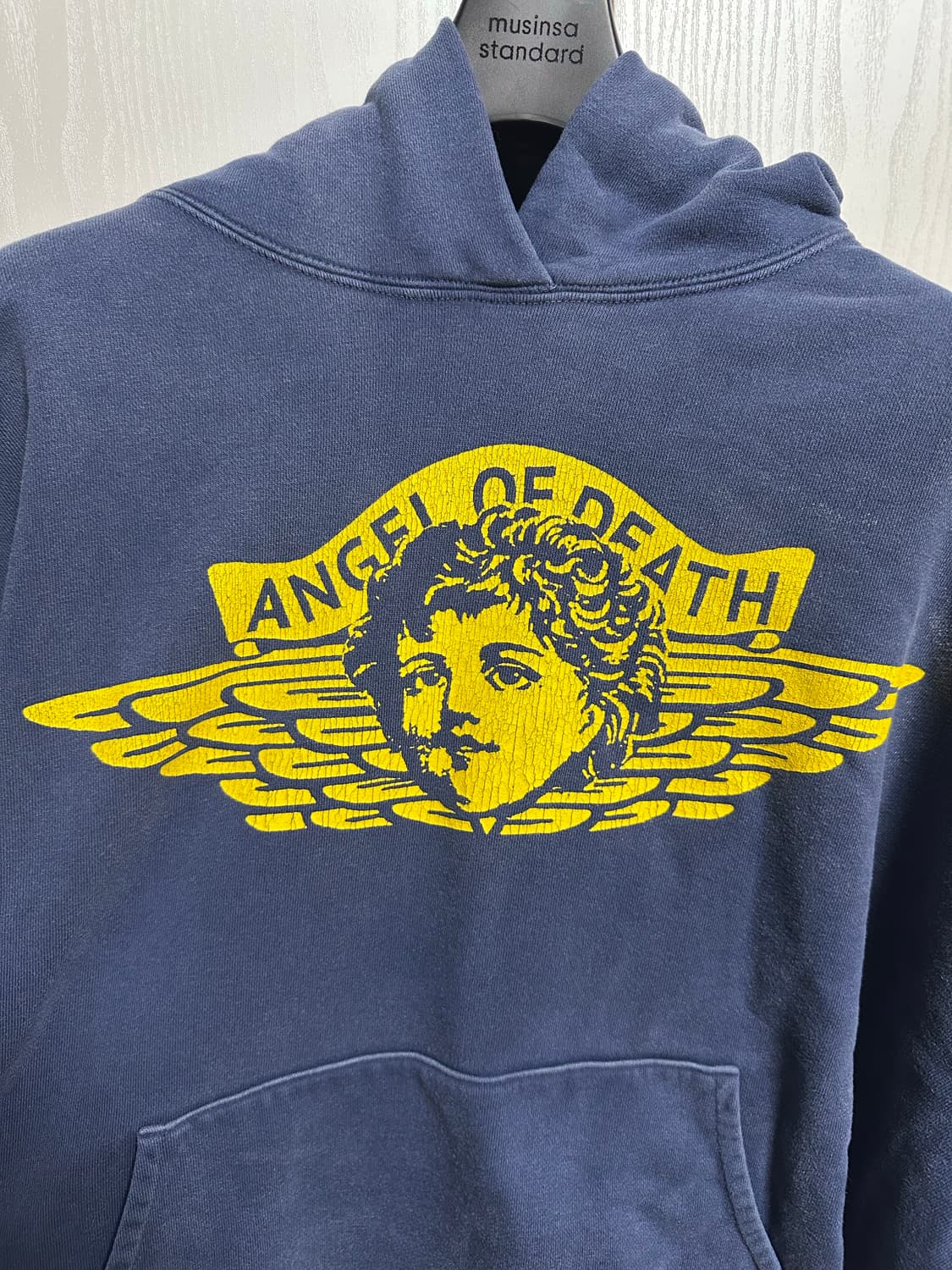 엔젤 후디 네이비 상품이미지5