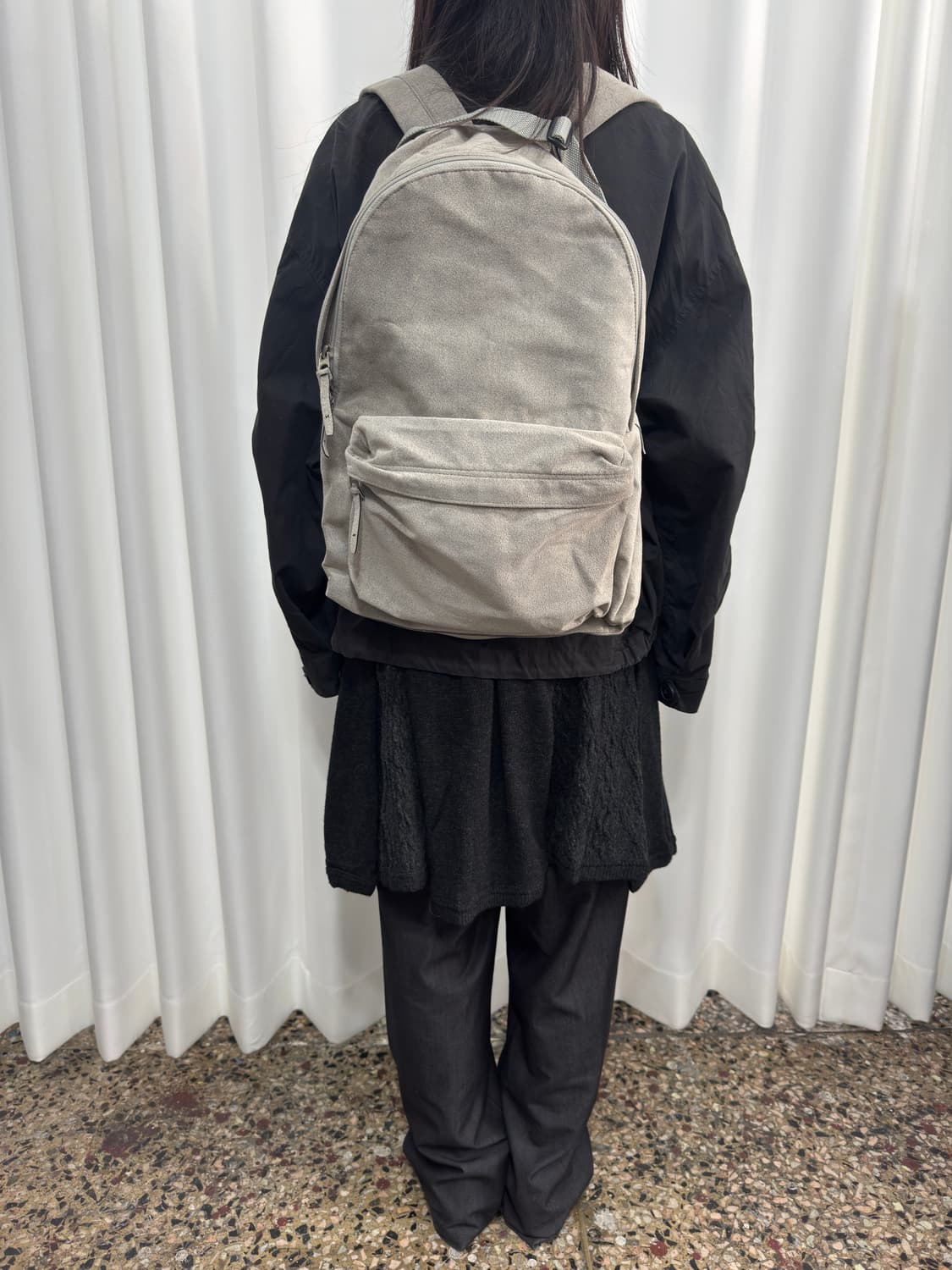 zattu soft gray backpack 상품이미지6