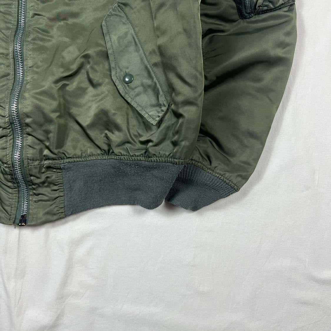 90‘s 알파인더스트리 alpha ma-1 마원 항공자켓 상품이미지4