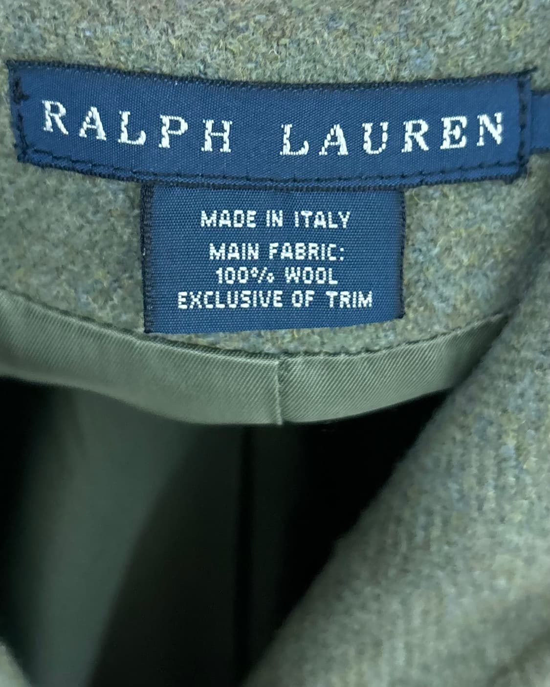 랄프로렌 그린 울 코트 상품이미지7