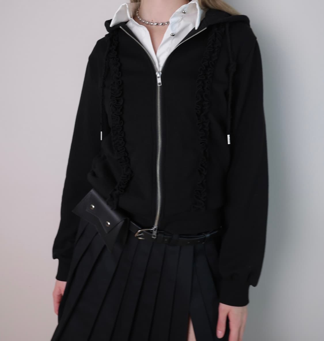 losesleepover/ Pouch Cow Leather Belt 상품이미지2