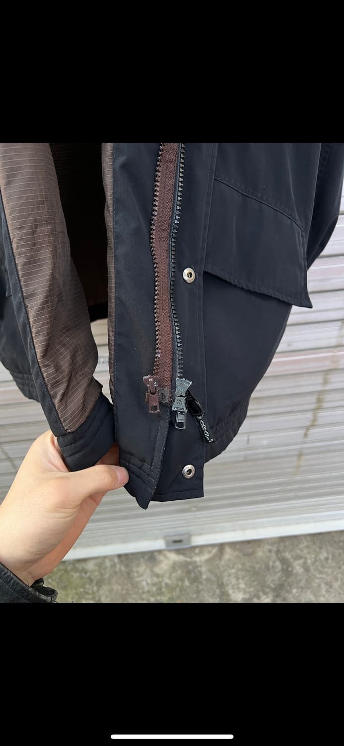 [XL] 90s 아르마니 진스 3 웨이 지퍼 파카 상품이미지5