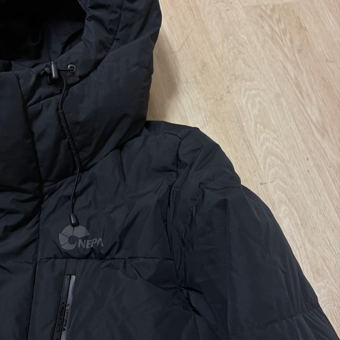 네파 여성 덕다운 후드 롱패딩 XS/85  상품이미지3