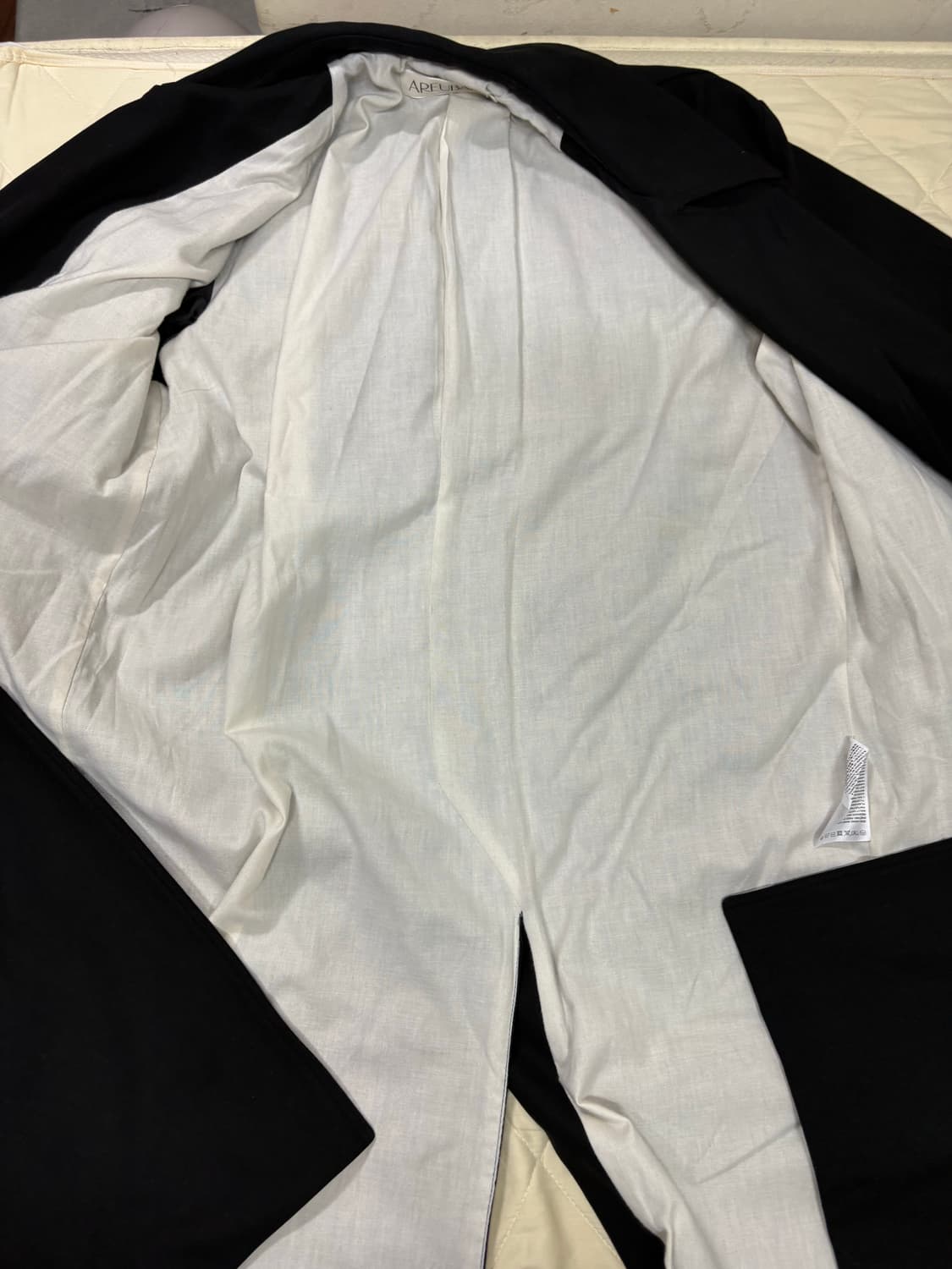 아르반 얼터너티브 울 코트_블랙 1size 상품이미지3