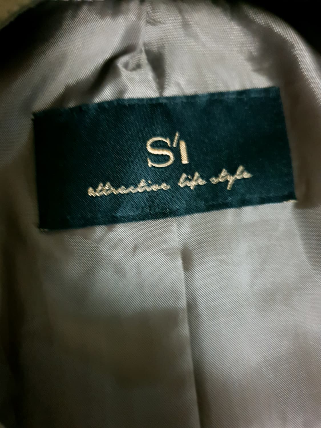 SI 벨티드 후디 야상자켓 카키 (M) 상품이미지2