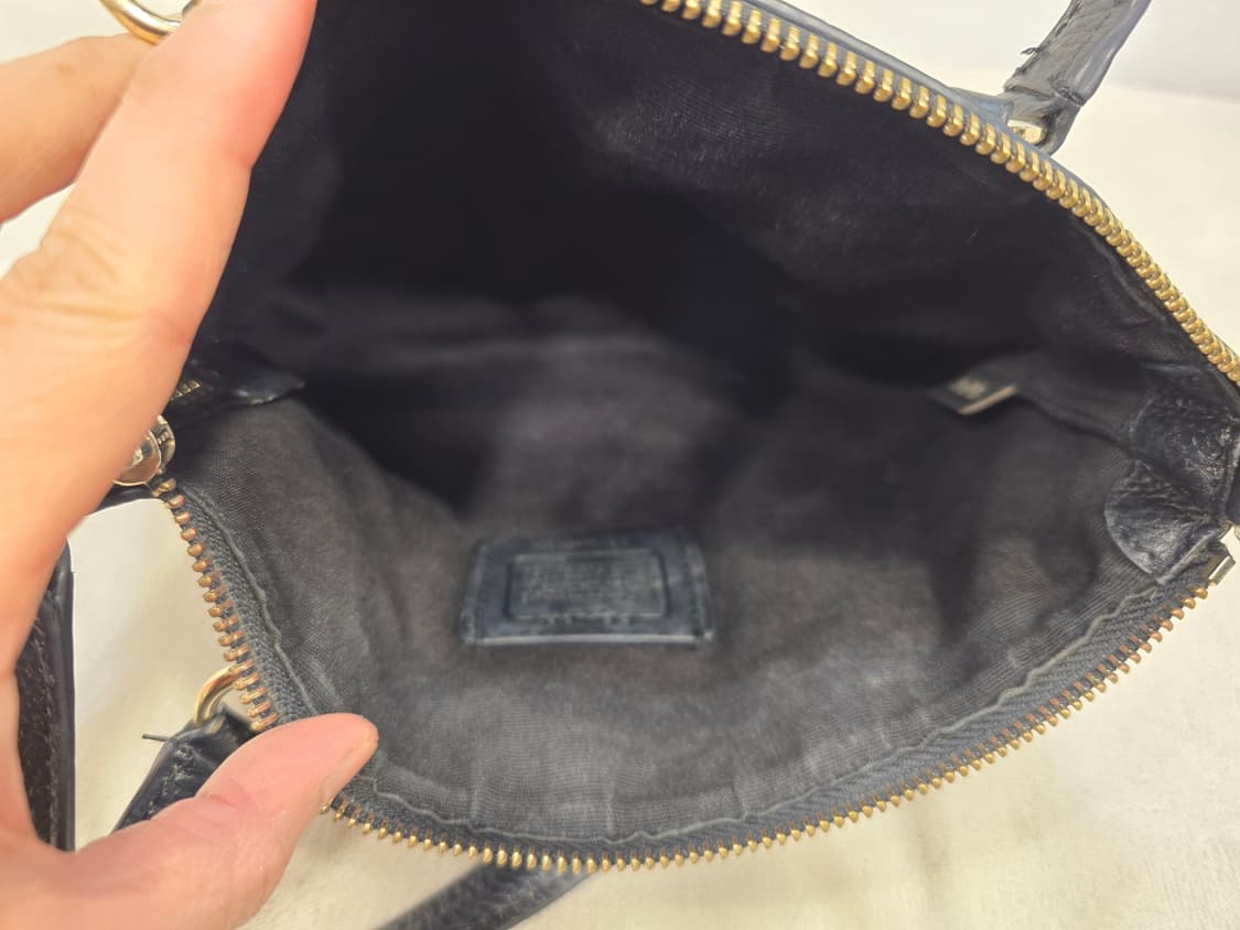 코치 블랙 미니 켈시 사첼백 크로스백 토트백 상품이미지10