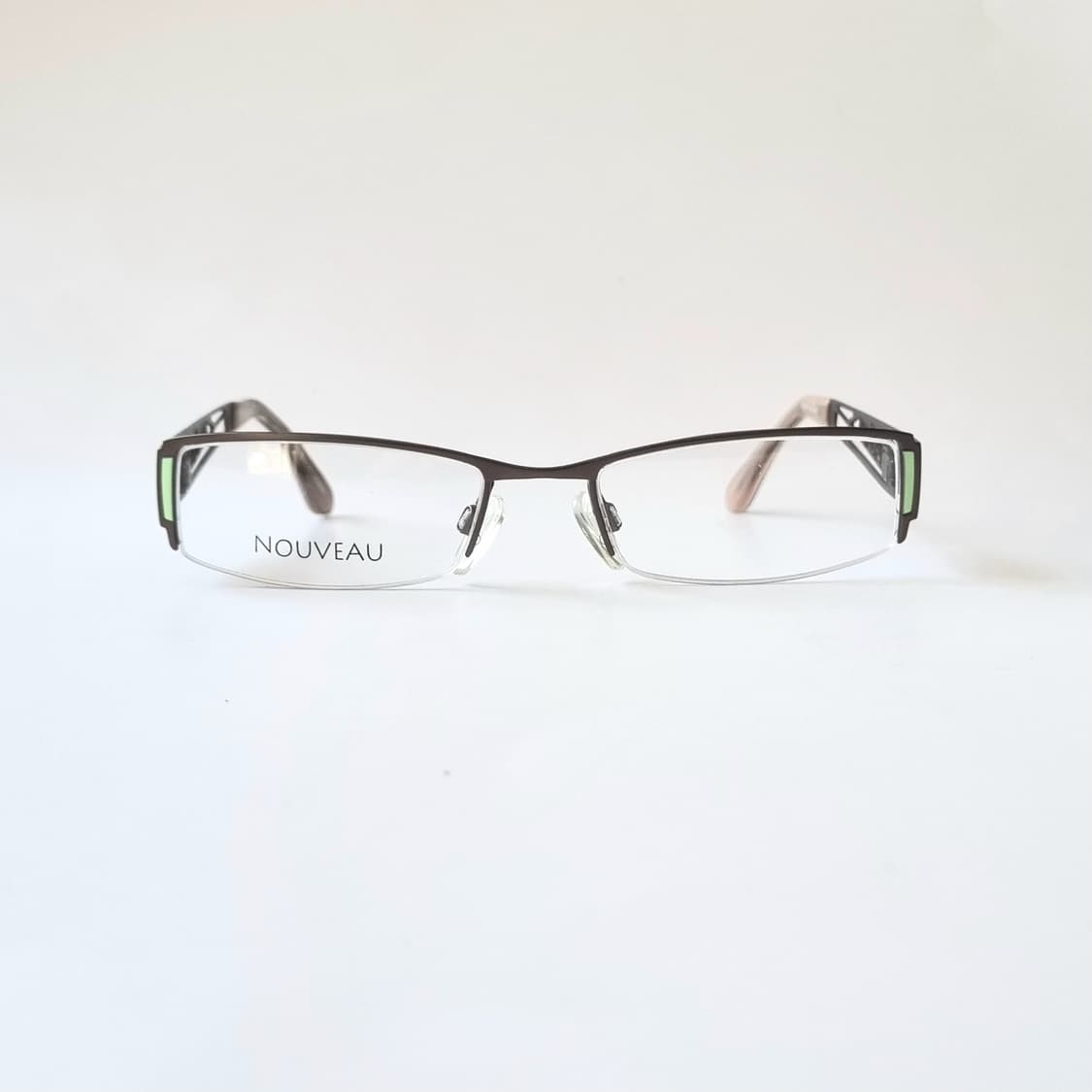 데드스탁 긱시크 레트로사각 반무테 안경테 524 상품이미지2