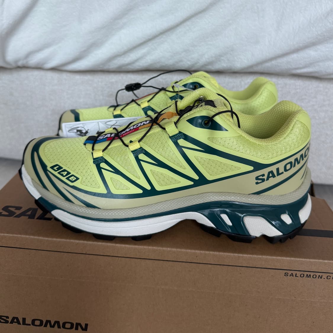 살로몬 XT-6 써니 라임 서던 모스 230 상품이미지3