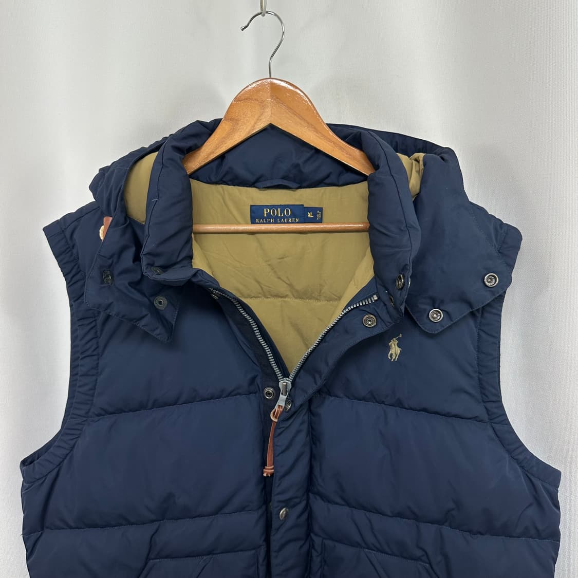   폴로랄프로렌 남자 패딩조끼 네이비 XL  WEI 상품이미지6