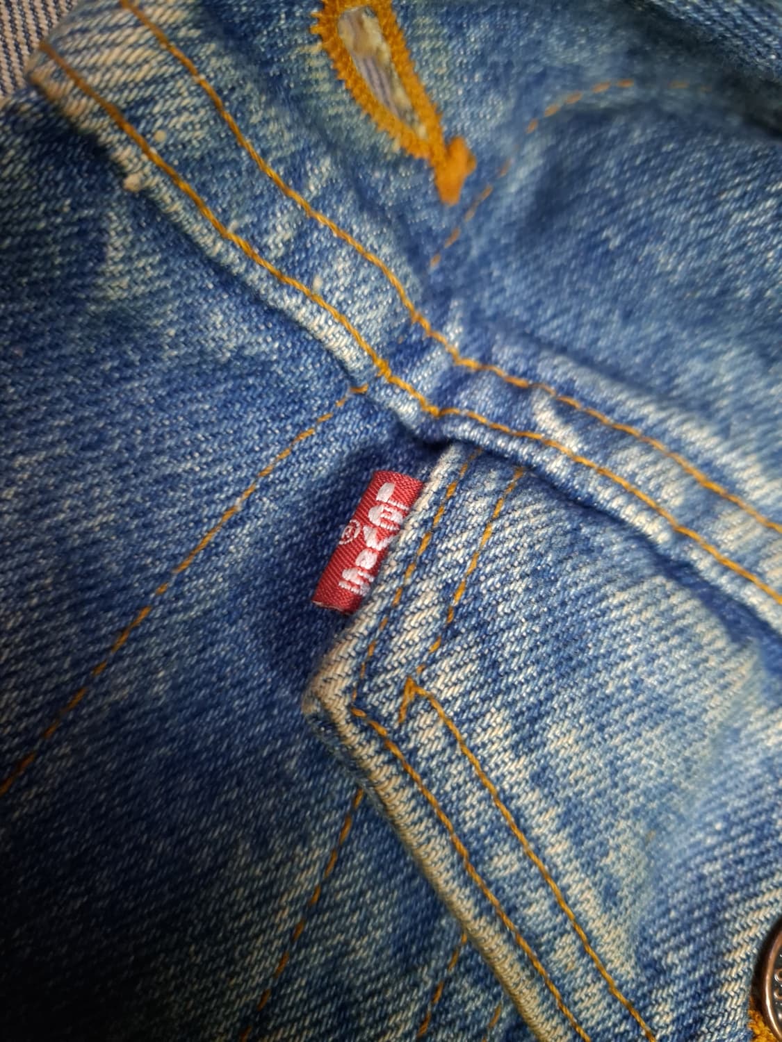 오리지날 90's 미국제조 리바이스  70506 데님 트러커자켓 상품이미지3