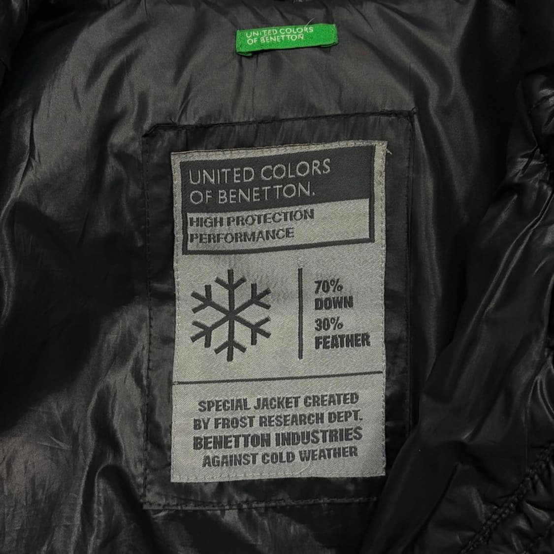 베네통 글로시 다운 자켓 v1368 상품이미지6