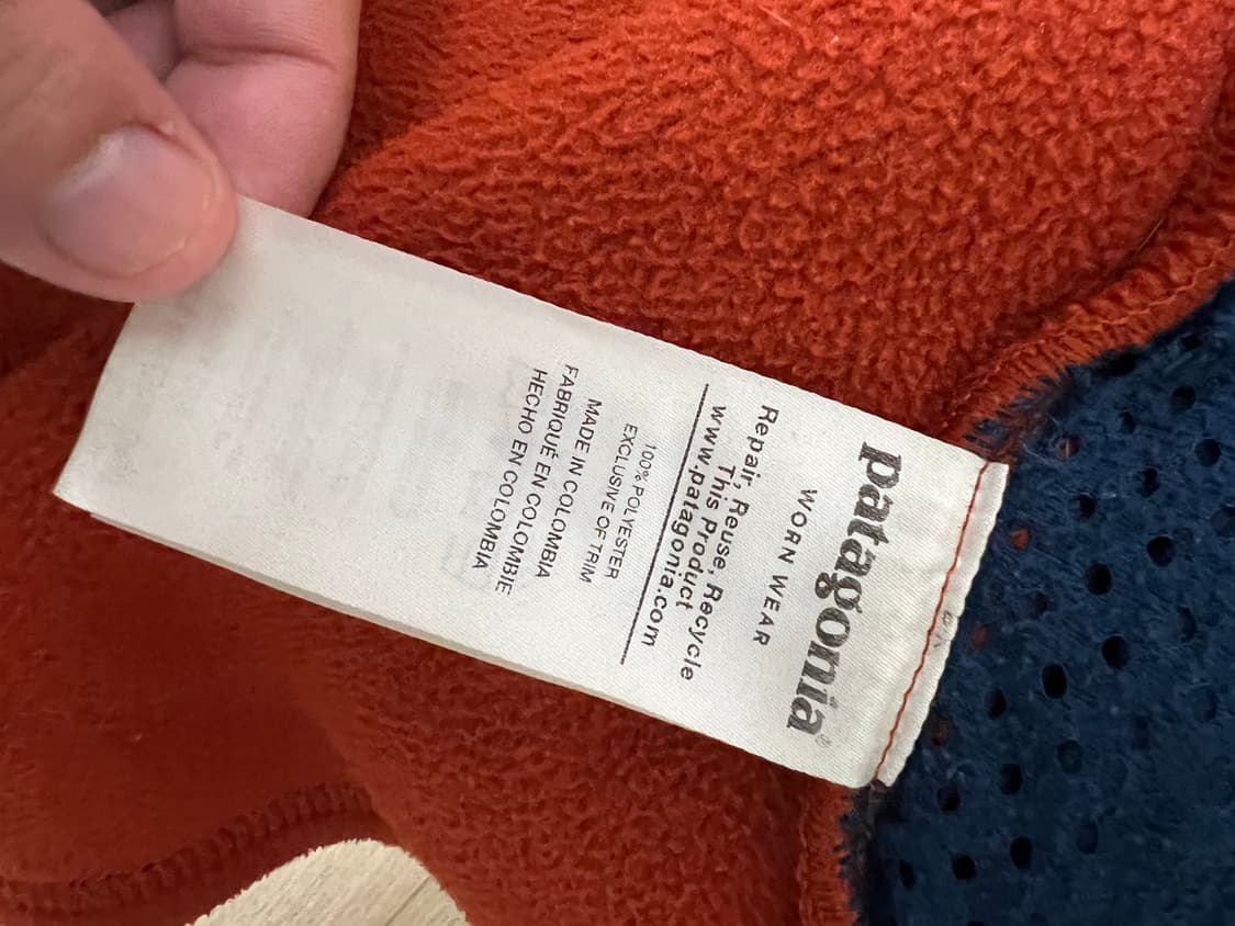 파타고니아 신칠라 오렌지 플리스 후리스 자켓 상품이미지4