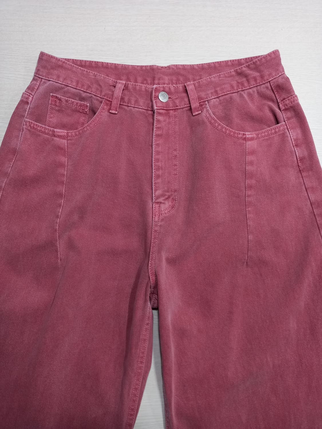 30 DoT 하이웨이스트 와이드핏 벌룬팬츠 연버건디 30-175 상품이미지3