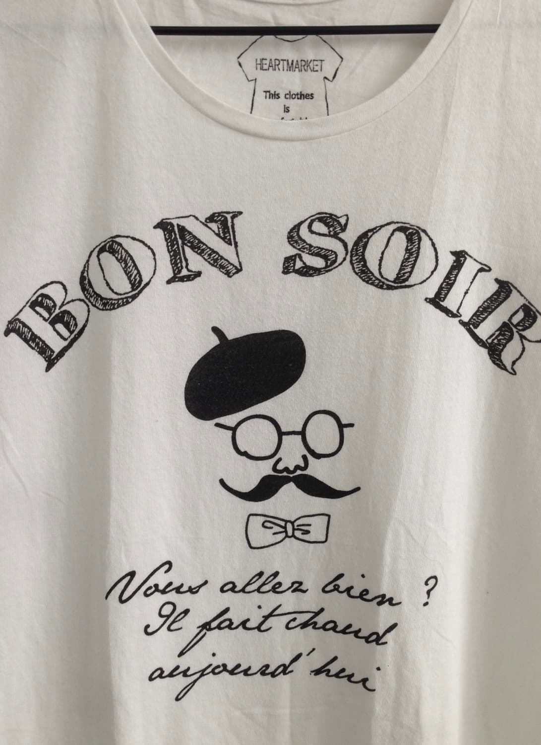 HEART MARKET Bong Soir T 상품이미지3