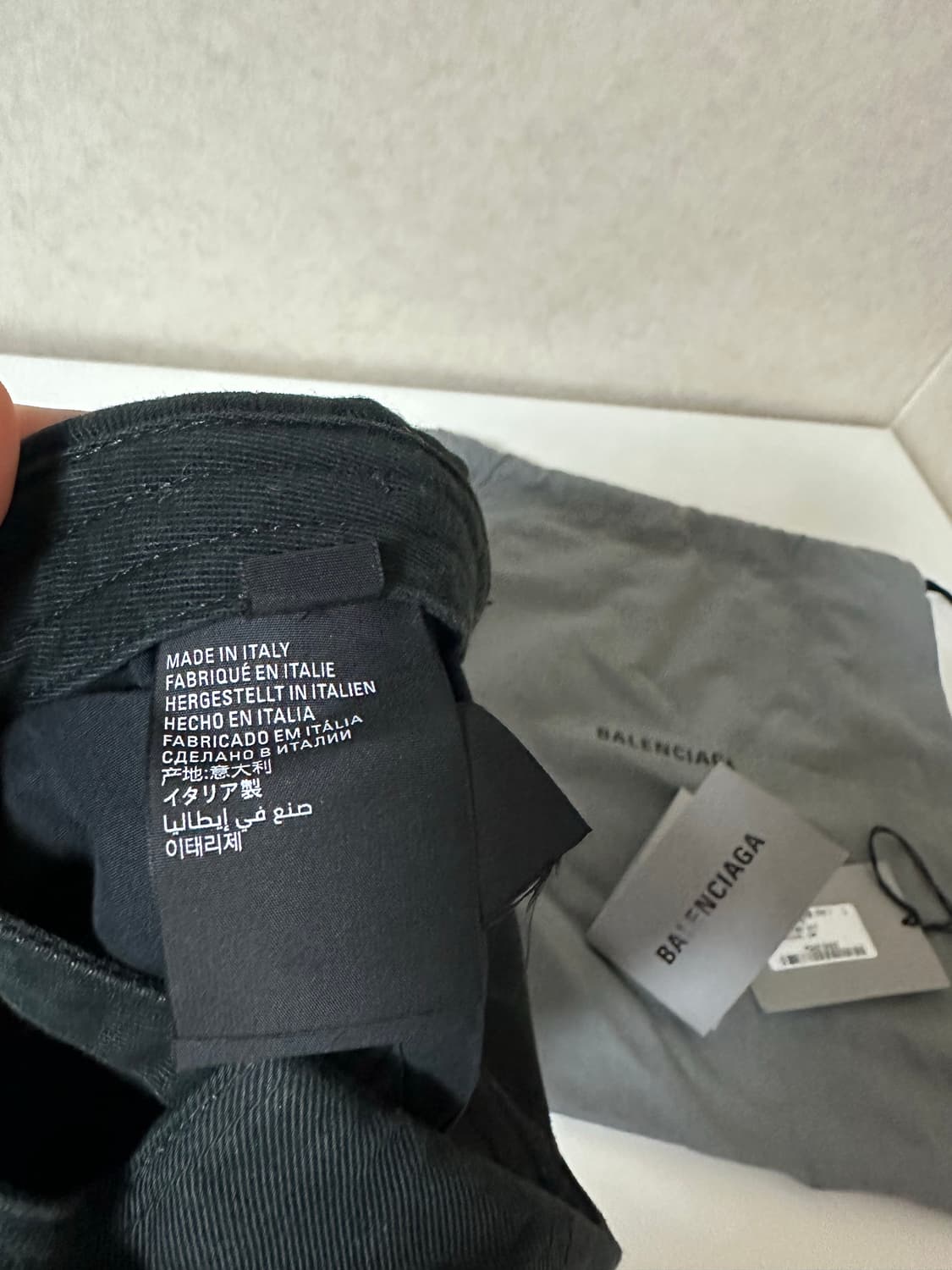 발렌시아가 다이에그널 볼캡 L사이즈 상품이미지4