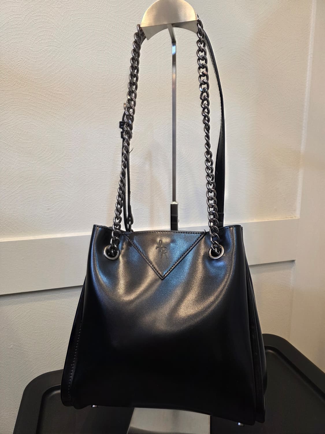 레더리 빈티지 체인 숄더백 상품이미지2