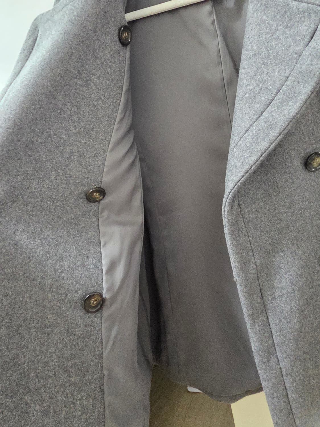 띠어리 여성 더블하프 울캐시미어코트 상품이미지5