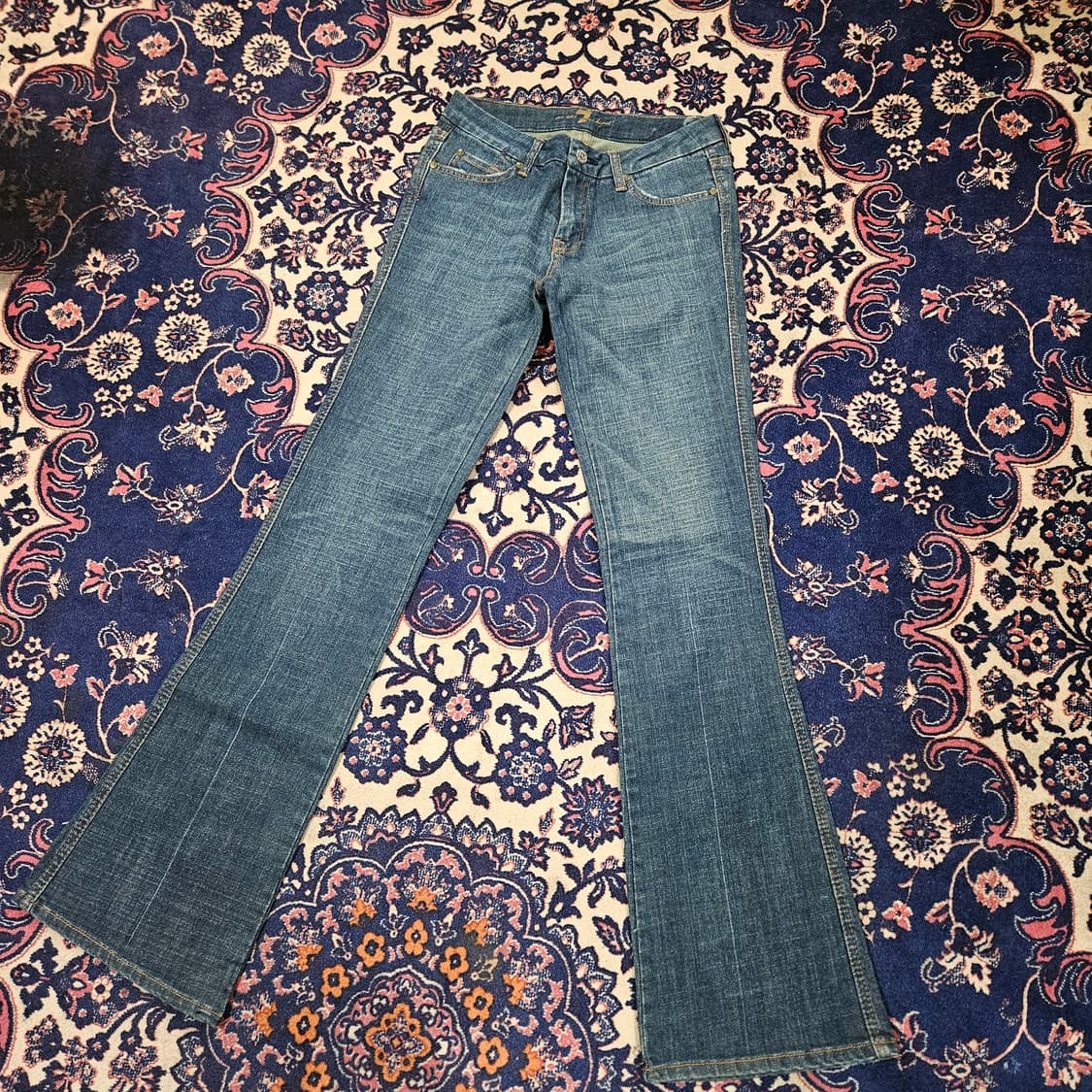 세븐진 포켓 펄 세미 부츠컷 데님 청바지 27 size 상품이미지4