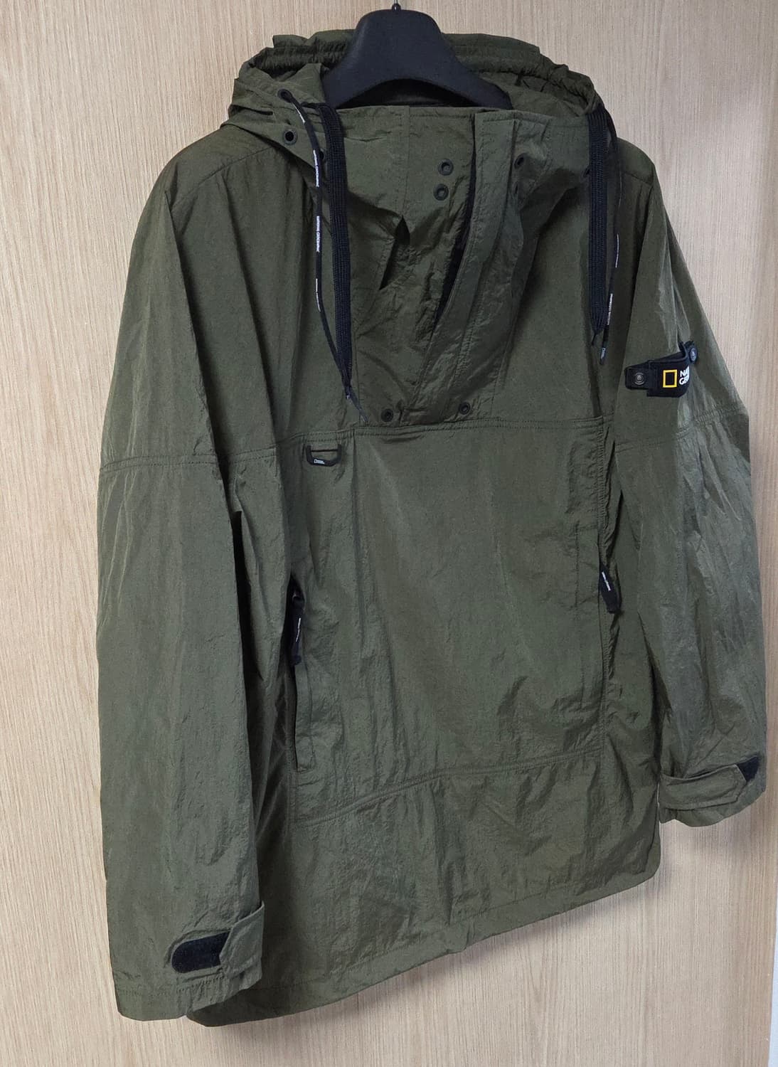 (착샷) 네셔널지오그래픽 바람막이 유틸리티 아노락 자켓 상품이미지2