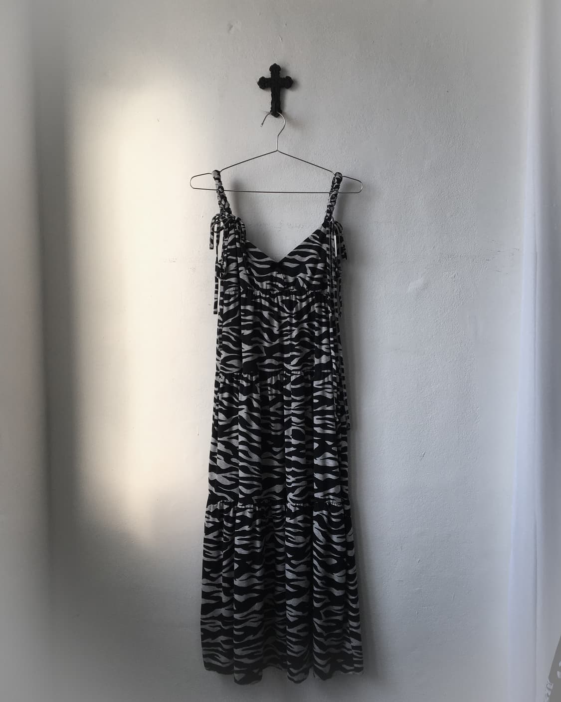 Zebra pattern sleeveless onepiece 상품이미지2