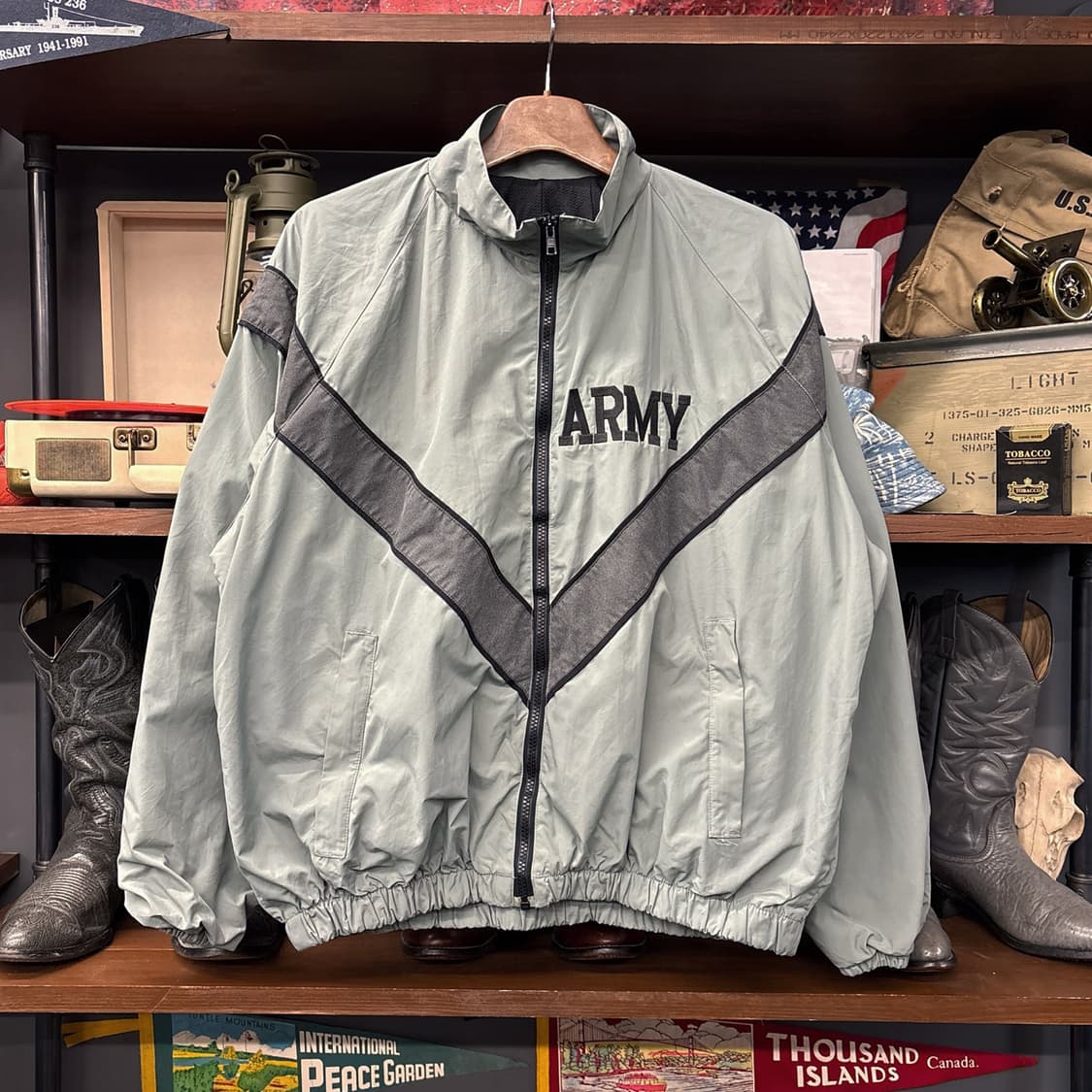 M/R 90s IPFU 1세대 US ARMY 브이스카치 바람막이 N819 상품이미지1