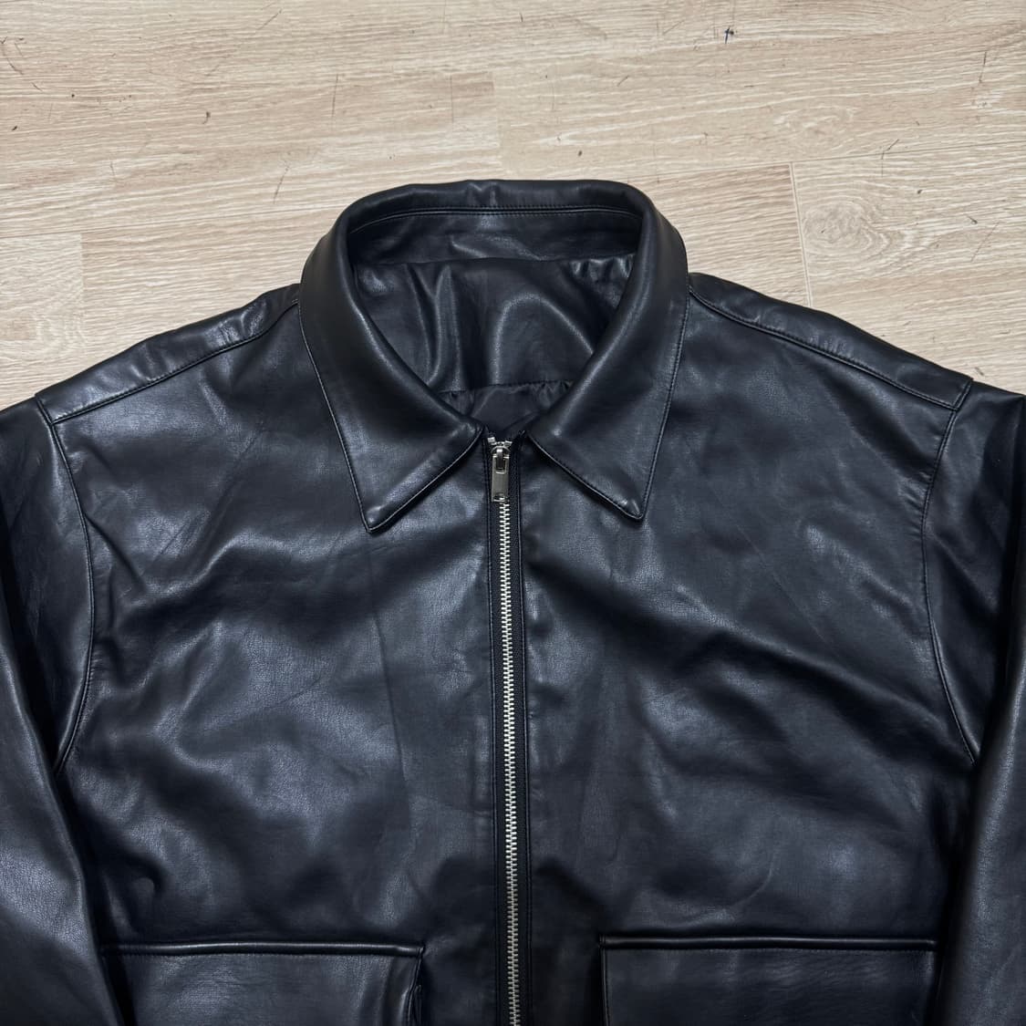 아이러니포르노 가죽 자켓 상품이미지2