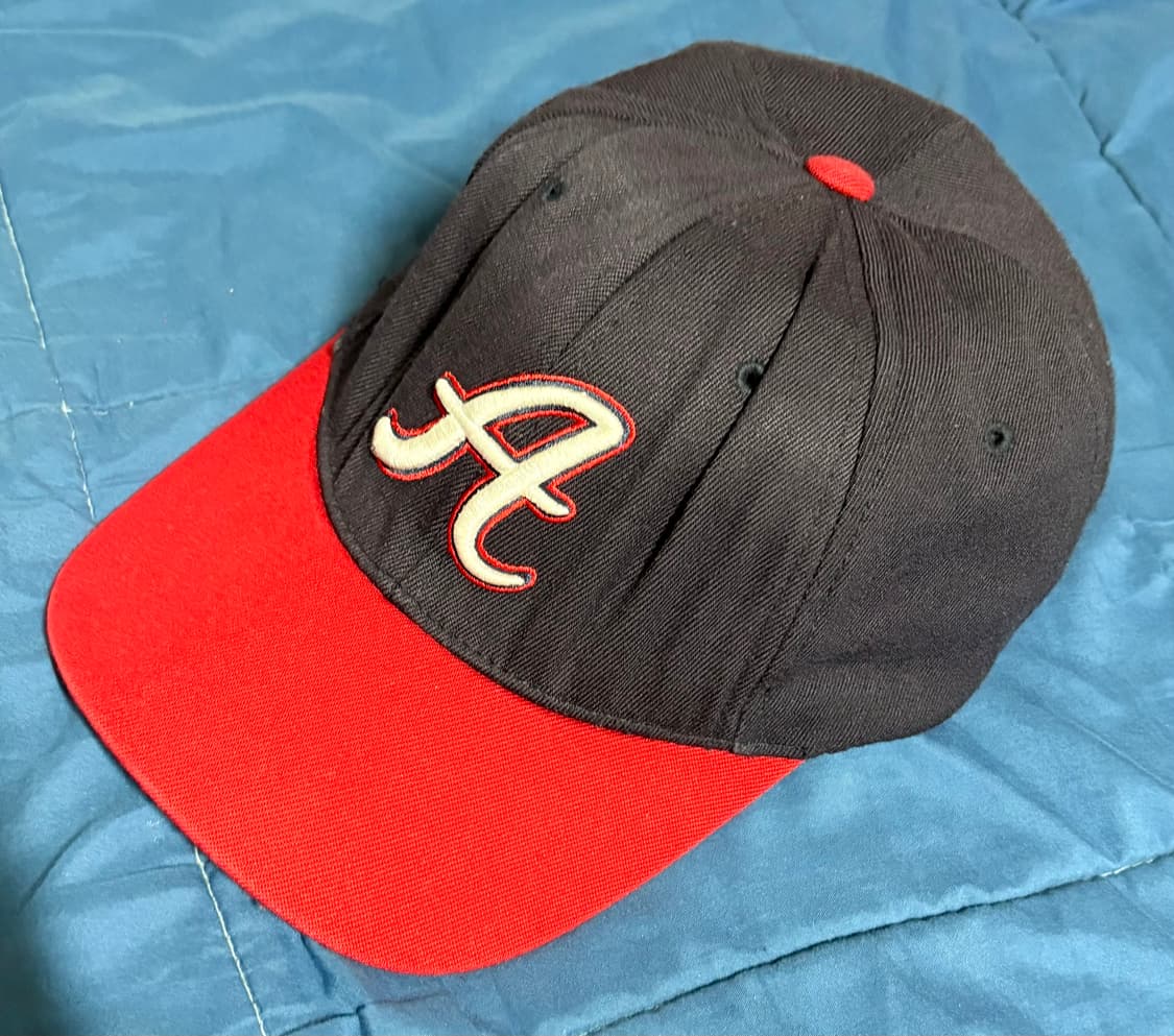 애틀란타 베이스볼 캡 레드네이비 57 ~ 59 상품이미지1