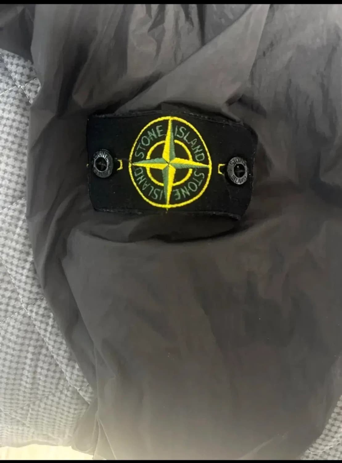 스톤 아일랜드 40922 가먼트 다이드 크링클랩스 리나일론 다크 그레이 상품이미지5