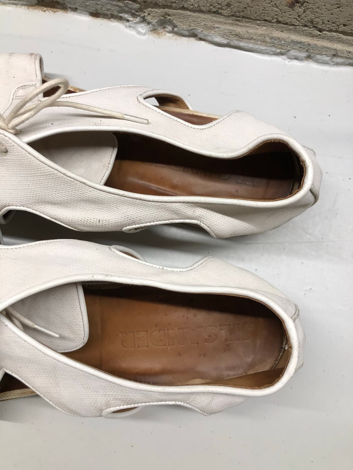 Jil sander 화이트 더비 8 상품이미지4