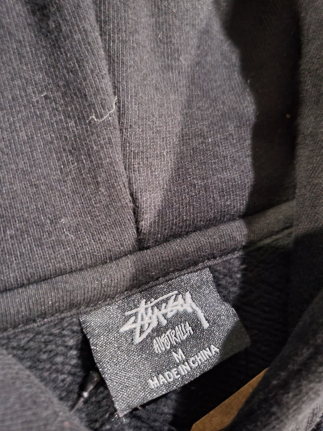 스투시(Stüssy) 블랙 후드티 상품이미지5