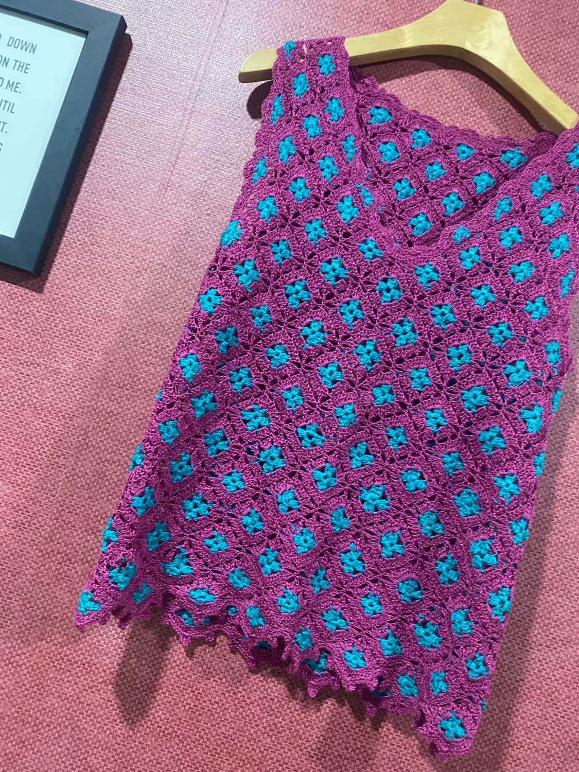 수제 뜨개 니트 조끼 상품이미지3