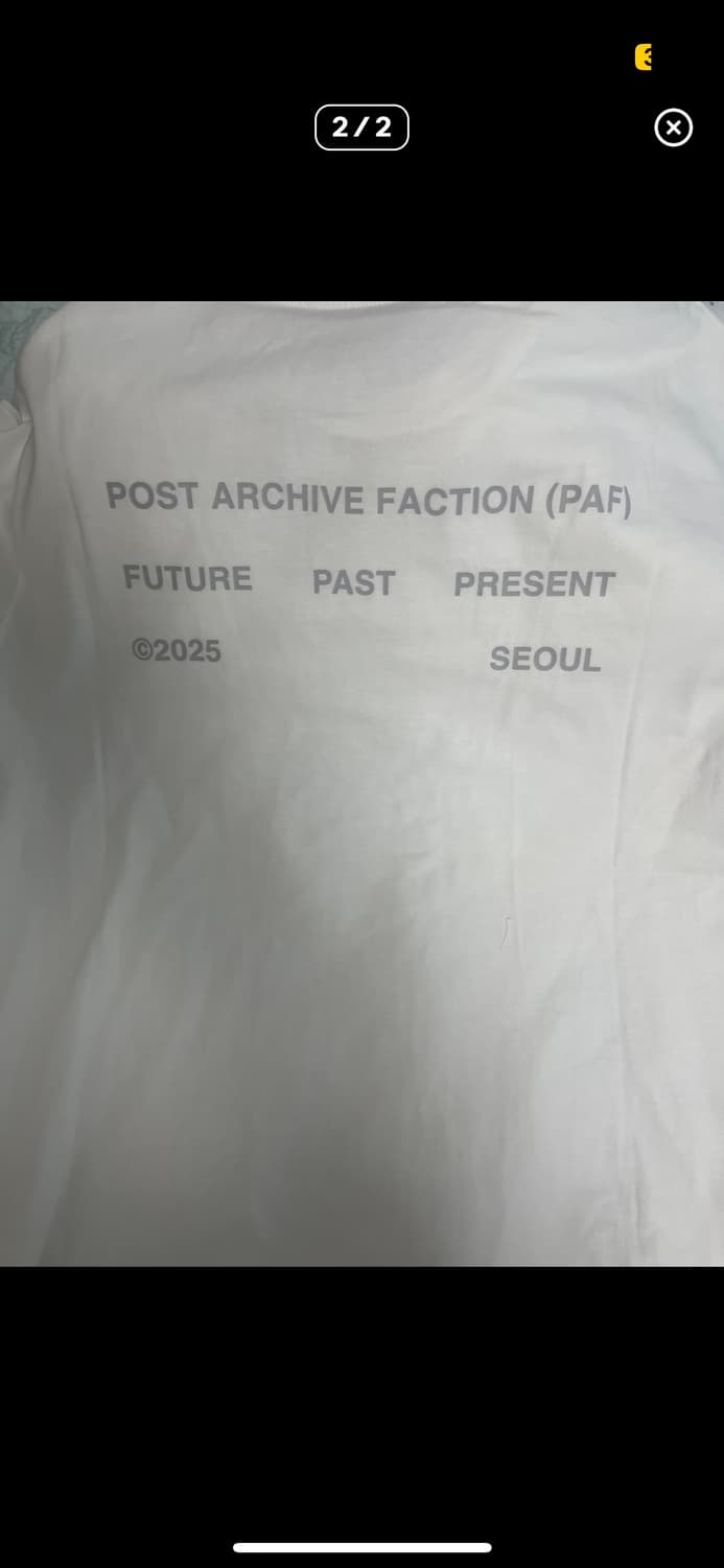 파프 포스트아카이브팩션 반팔 상품이미지2