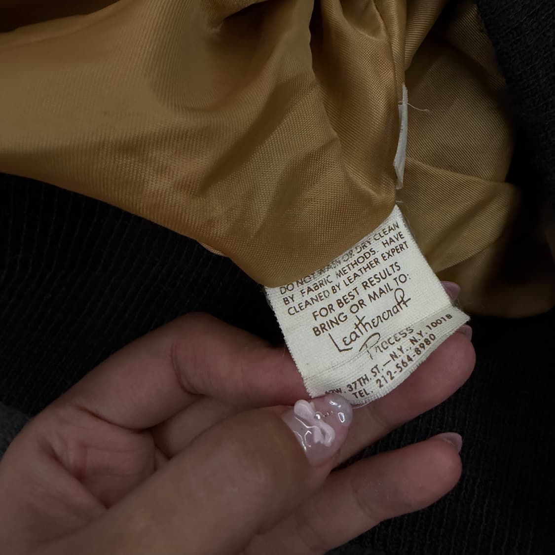 [ 44 ] 빈티지 A-2 플라이트 레더 가죽 자켓 상품이미지5