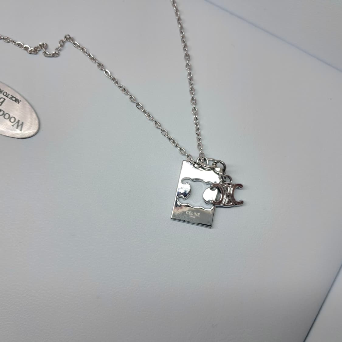 셀린느 목걸이 트리옹프 빈티지 펜던트 상품이미지4