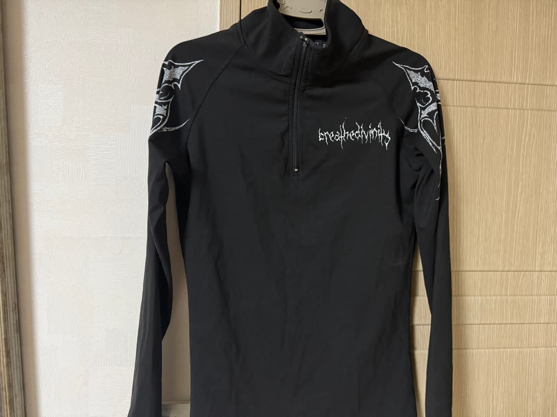 Breathedivinity 하프집업 롱슬리브 M 상품이미지2