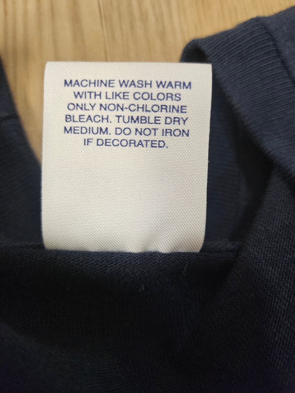 슈프림 닐영 15SS 반팔 네이비 상품이미지4