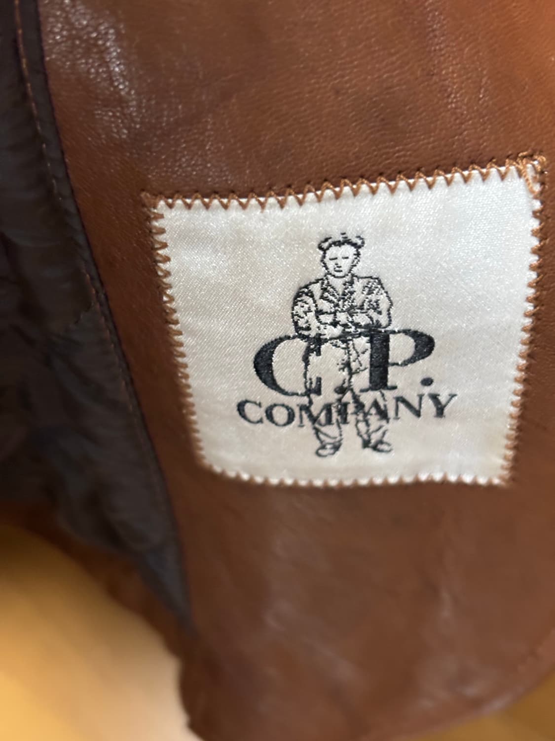 C.P. Company 양가죽 100% 레더 필드 자켓 상품이미지6