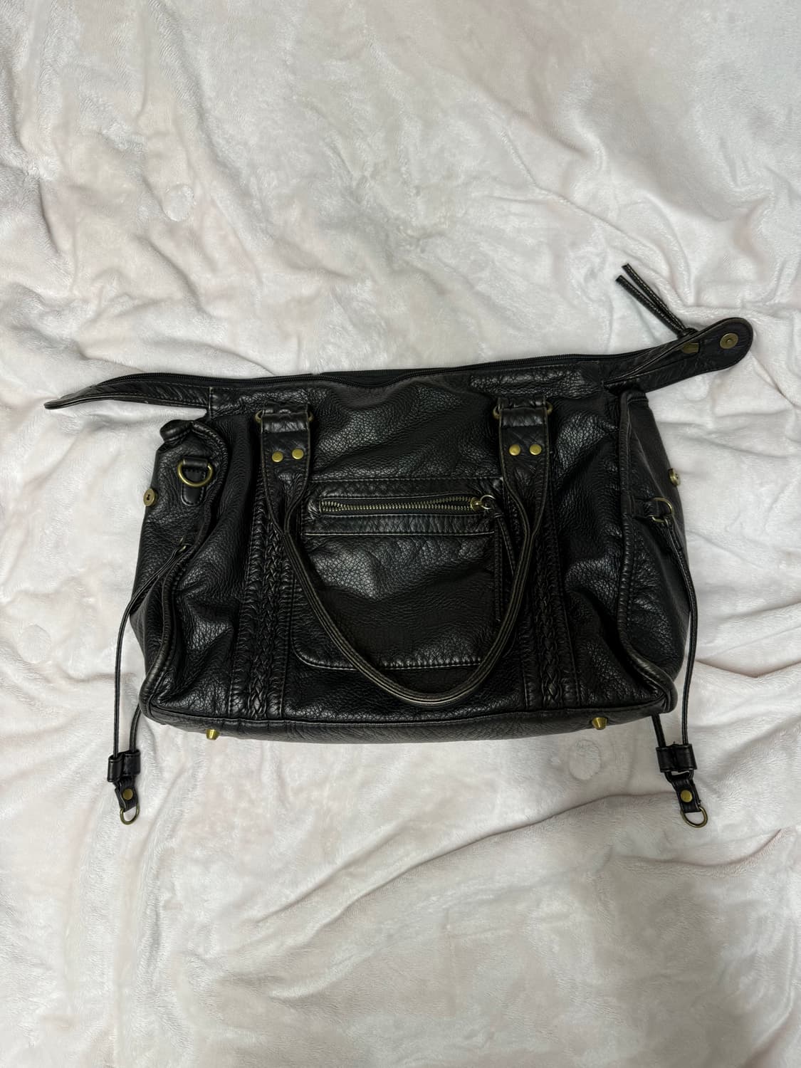 빈티지 블랙 숄더백 상품이미지1