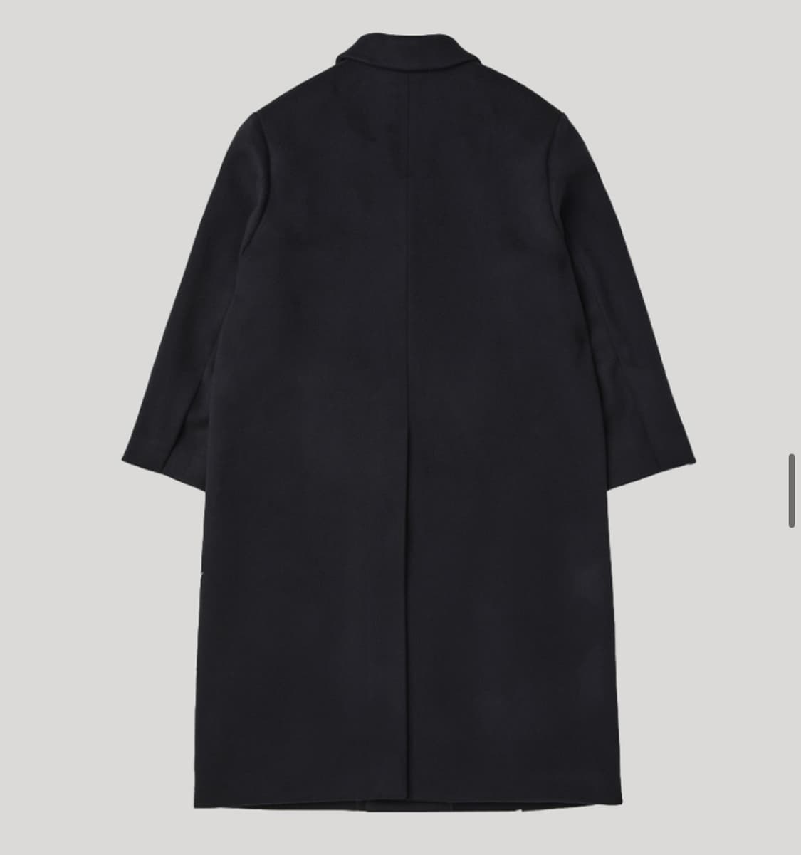 르아브 반더블 오버사이즈 너치드 코트 다크네이비 M 상품이미지3