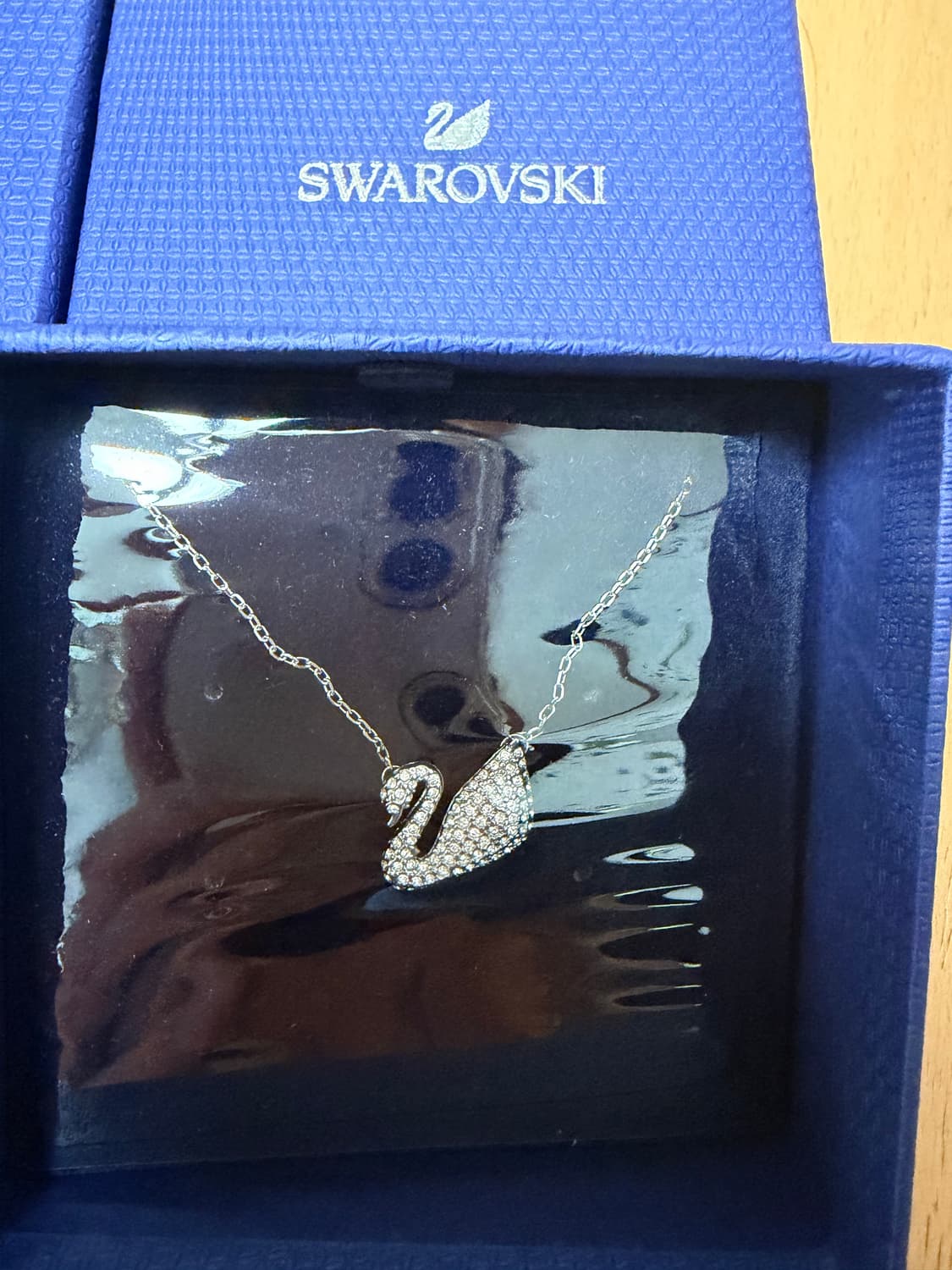 스와로브스키 목걸이 2종 (백조, 로즈) 상품이미지3